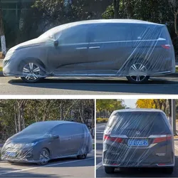 Disposable clothing sun, rain, Sun, invisible transparent car thin full-hood SUV dust cover rain cover general