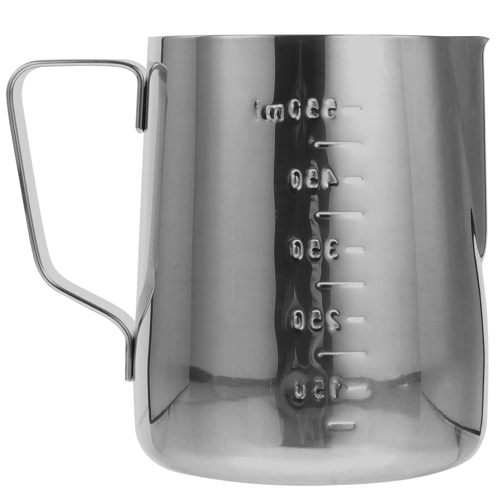 

Stainless Steel Milk Frothing Pitcher Jug for Coffee Tea Latte Art Non Magnetic Kitchen Grade Easy Clean