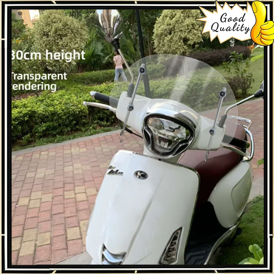 

Good Quality For KYMCO LIKE 150 Windshield Any Like Q150 Front Windshield Chest Protector Imported Glass