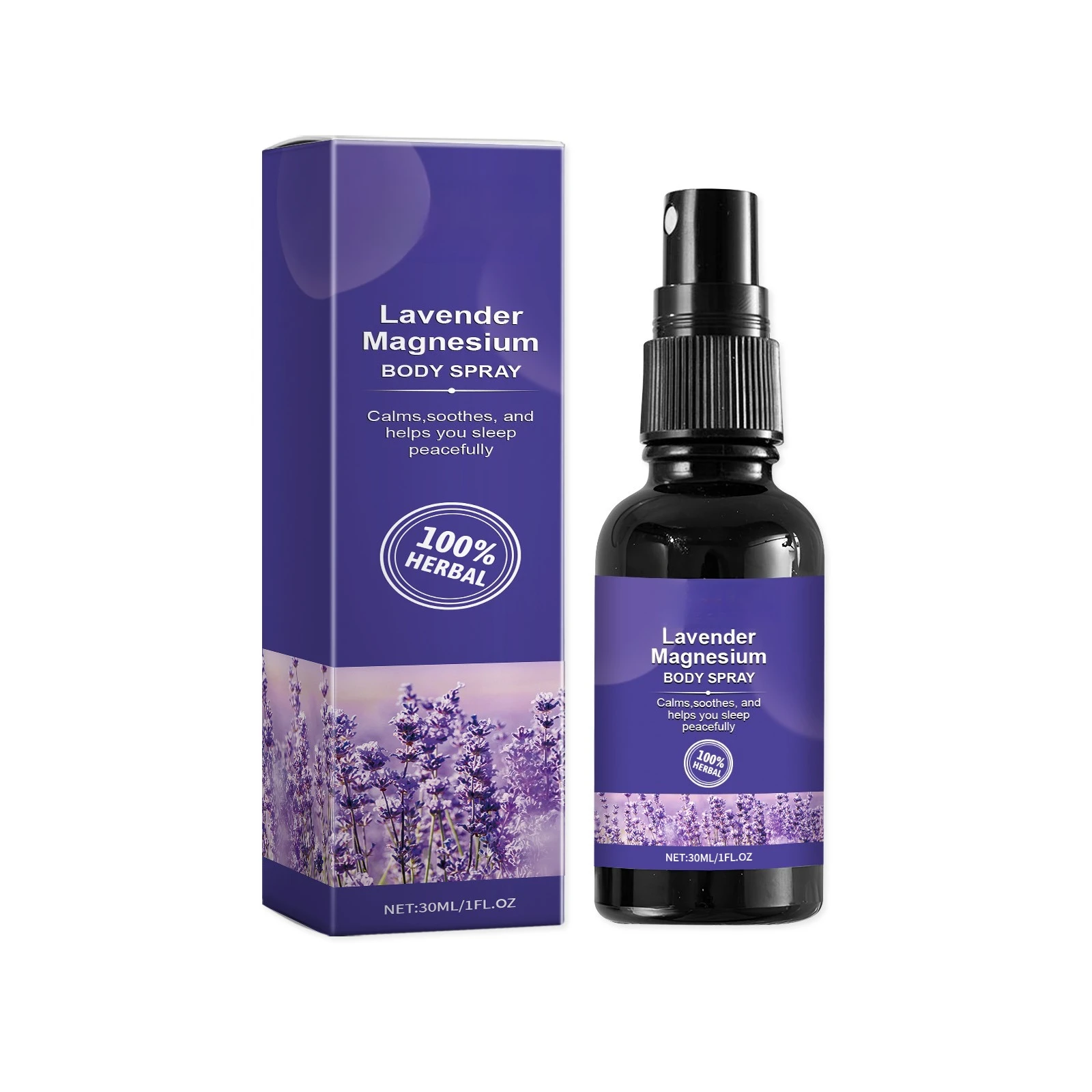 Lavender Soothing Sleep Spray, Calms Nerves, Relieves Insomnia, Soothes Mind and Body for Better Sleep