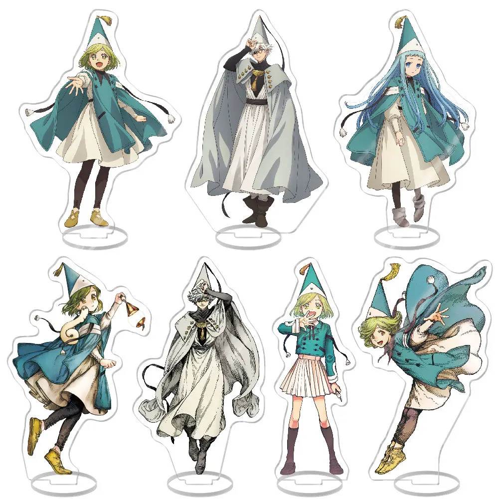 Witch Hat Atelier Qifrey Acrylic Standee Desktop Display Stand Character Figure Plate Tabletop Decor Standing Plate Keychain