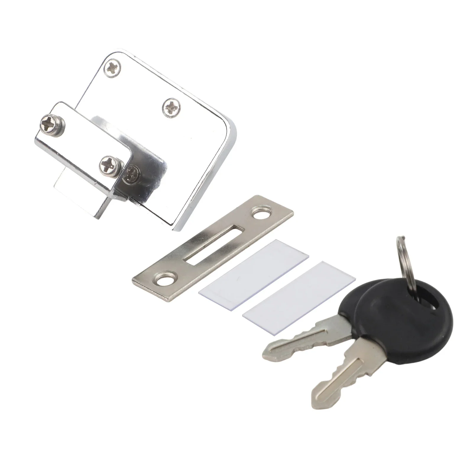 Secure Your Cabinets And Showcases With Showcase Display Cabinet Lock Easy Installation Suitable For 5 8mm Glass