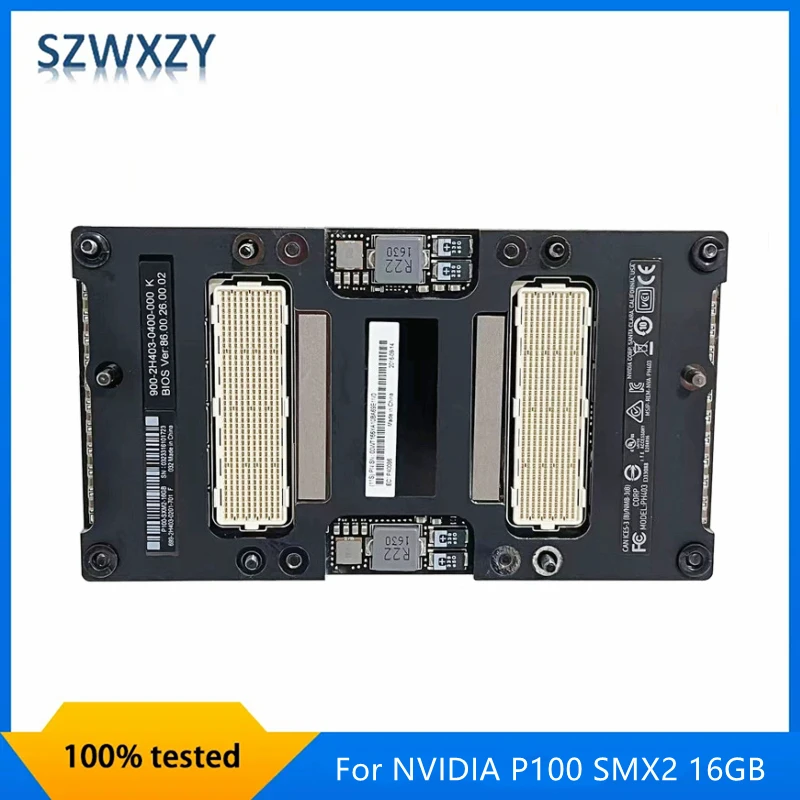 NVIDIA Tesla P100 16GB GPU アクセラレータ カード SXM2 コネクタ AI