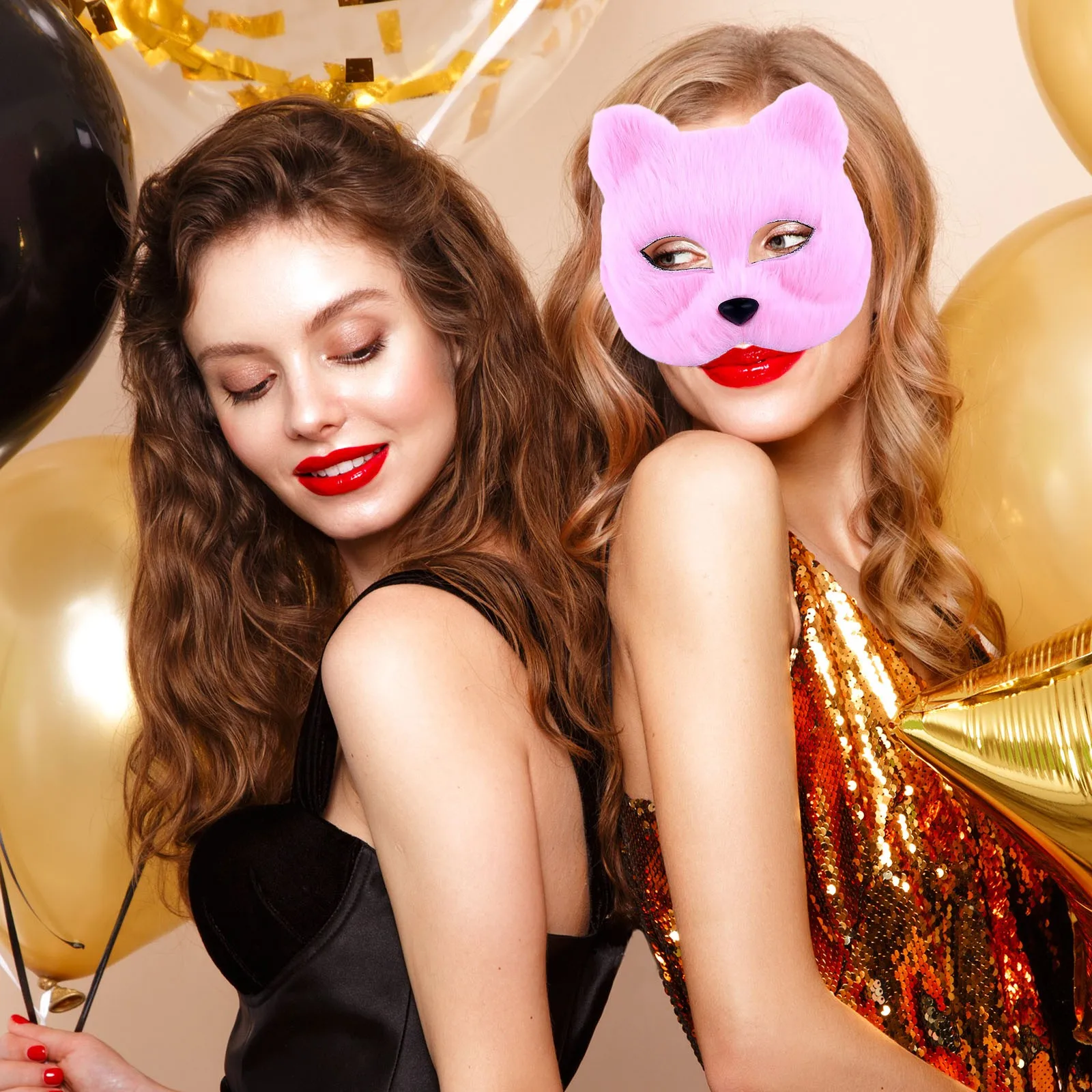 

1pc Mysterious Animal M Ask For All Parties Carnival Fo X Ma Sks D Isguise Costumes Party Role Playing Props Party Favors