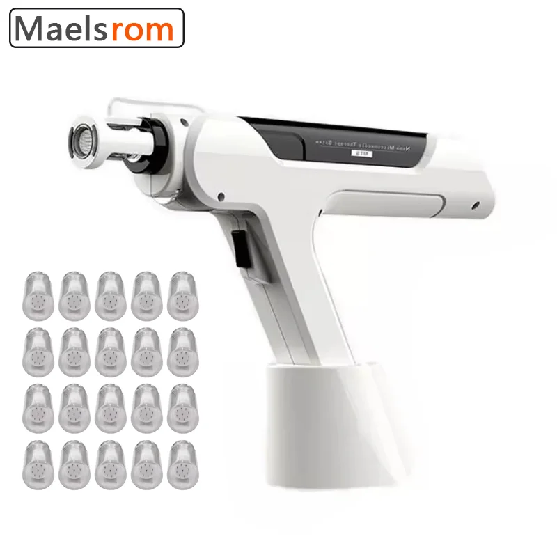 

No Needle Mesotherapy Machine - Portable Skin Rejuvenation Spray Gun for Wrinkle Removal & Anti-Aging Treatment