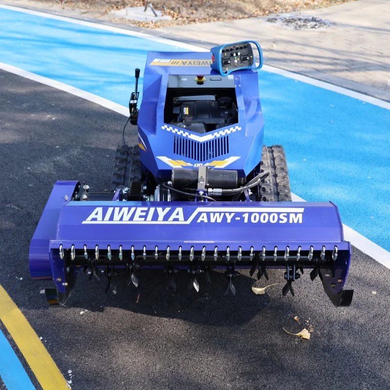 Customized Hot-Selling Flail Lawn Mower - High Quality All Terrain Remote Control Grass Cutting Machine