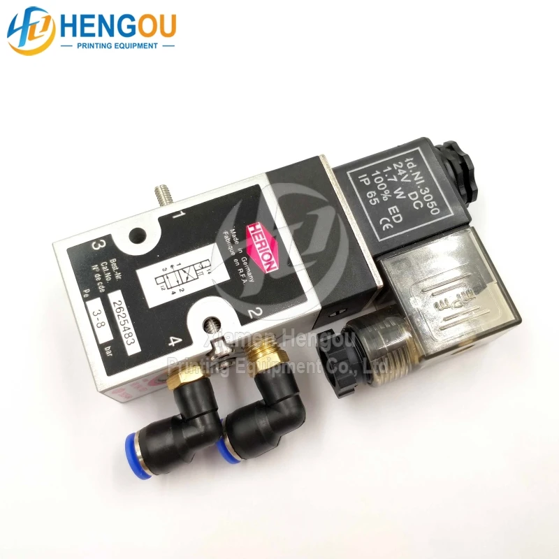 5 Pieces Heidelberg SM52 SM74 SM102 CD102 Machine 24V DC Valve 1.7W Valve 61.184.1051 98.184.1051