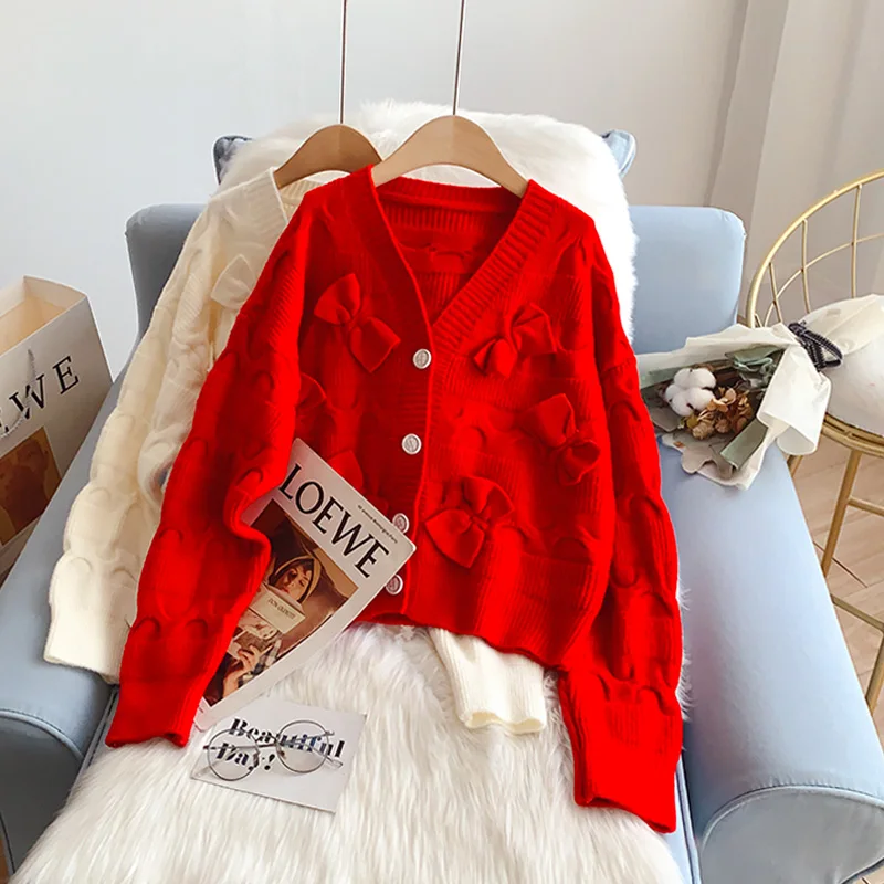 Klein bleu ort ouvert Cardigan printemps tricoté vêtements d'extérieur femmes Faionable haut petite taille v-ne Long Sve coupe régulière