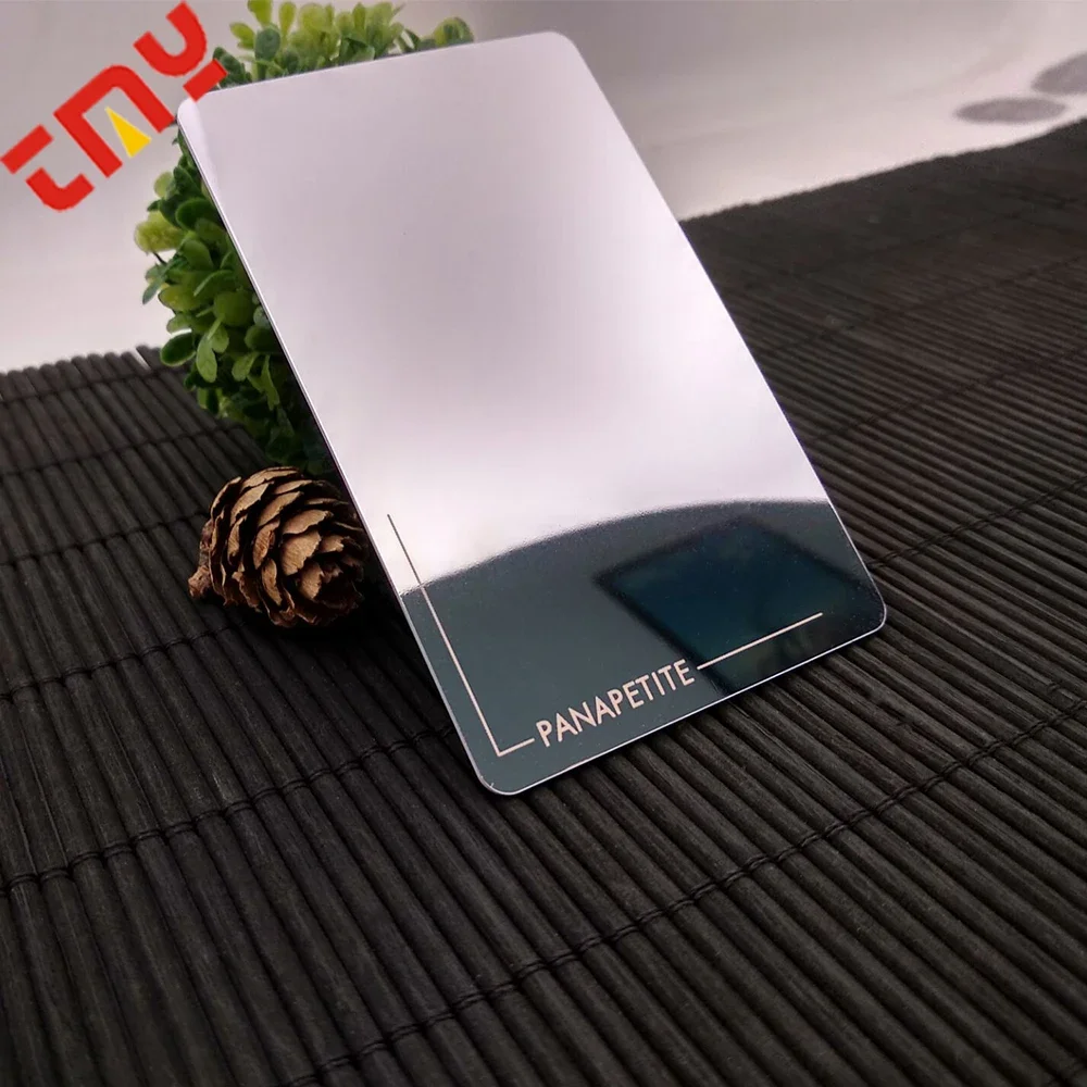 

Изготовленный на заказ роскошный дизайн визитных карточек из фольги, уникальная зеркальная визитная карточка, печать визитных карточек на заказ