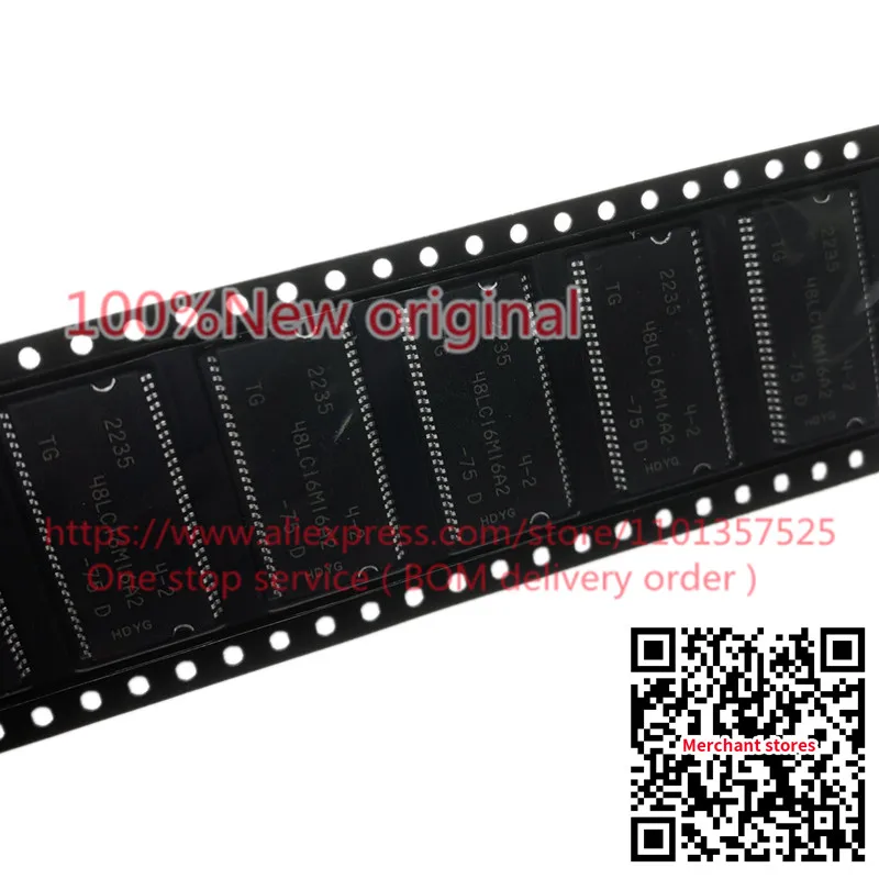 [10pcs] MT48LC16M16A2TG-75D MT48LC16M16A2TG-75:D MT48LC16M16A2TG-75:D TR 48LC16M16A2 -75D - IC DRAM 256MBIT PAR 54TSOP II