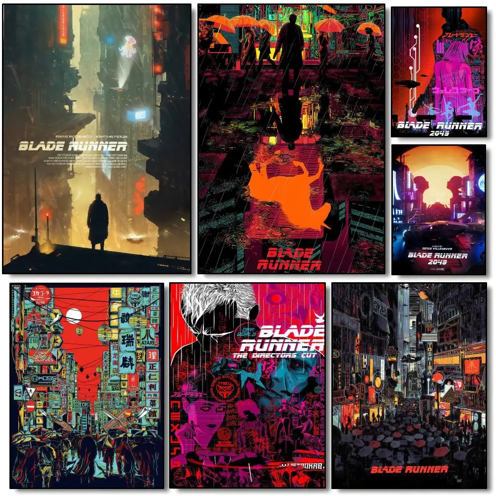 Movie B-Blade Runner 2049 Poster Modern Aesthetic Wall Art | Stylish Bedroom Home Decor & Unique Gift Ideas