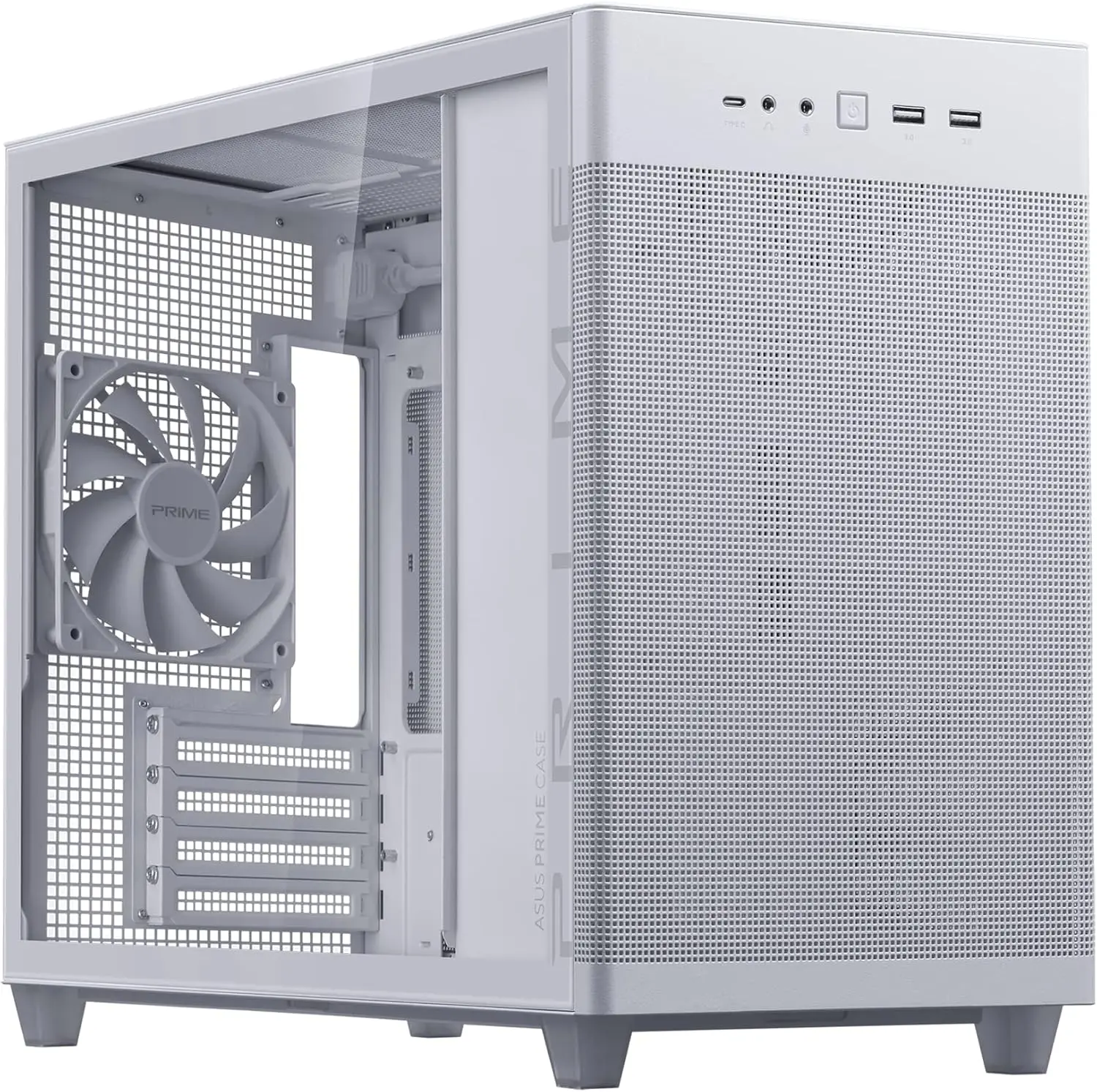 

Compact Micro ATX PC Case with Mesh Panel,Pre-Installed Fans, Tool-Free Side Panels, Supports 360mm Radiator and Up to 338mm GPU