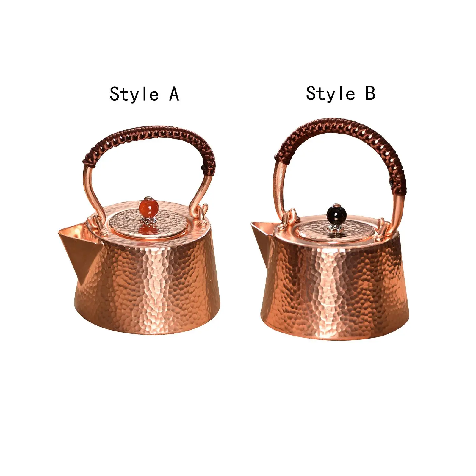 

Copper Teapot 350ml Tea Ceremony Kung Fu Tea Pot for Tea House Home Picnic