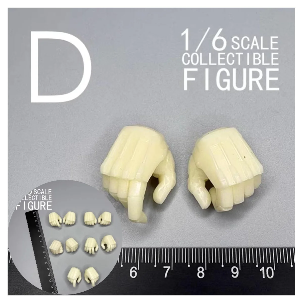 

Best Sell 1/6th Hand Types Multi Function 2PCS/SET PVC Material Accessories For 12" Doll Figure DAM COO Scene Component DIY