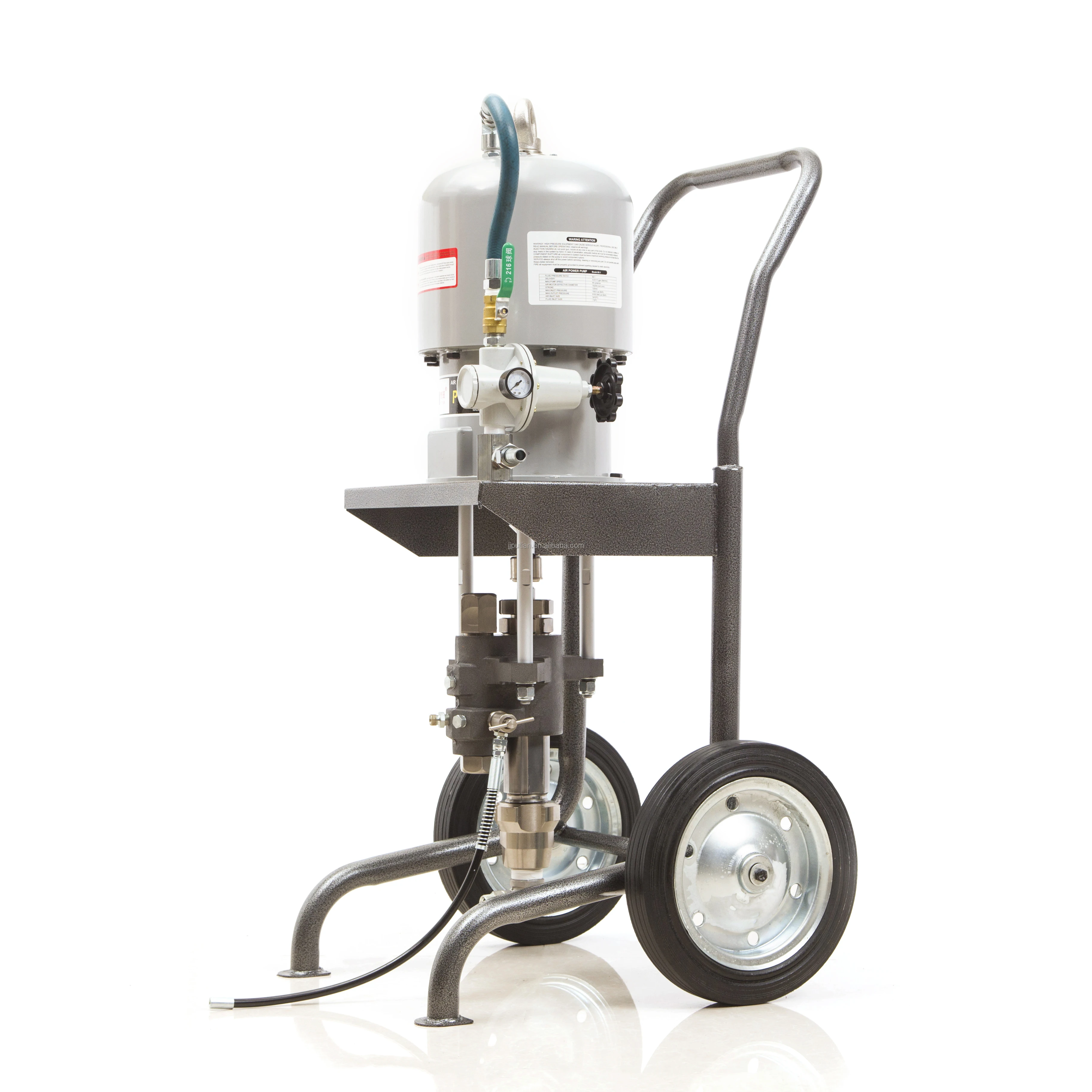 80:1 고압 무에어 스프레이어 해양 코팅 페인트 공압식 무에어 페인트 기계