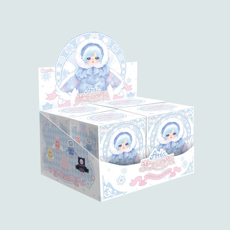 Original Dumia Aria Whisper Of Snow Traces Series Blind Box Vinyl Kawaii Aria Doll Action Figure Mystery Box Cute Birthday Gift