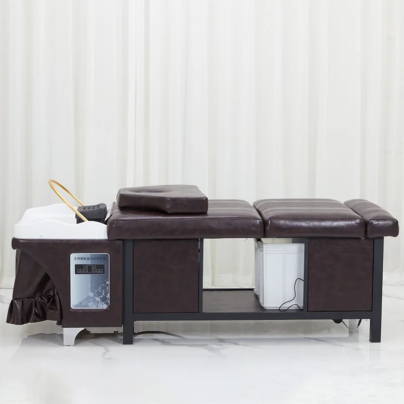 

Кровать для шампуня, парикмахерская, стул для мытья, большая емкость, резервуар для хранения воды для циркуляции воды, кровать для шампуня