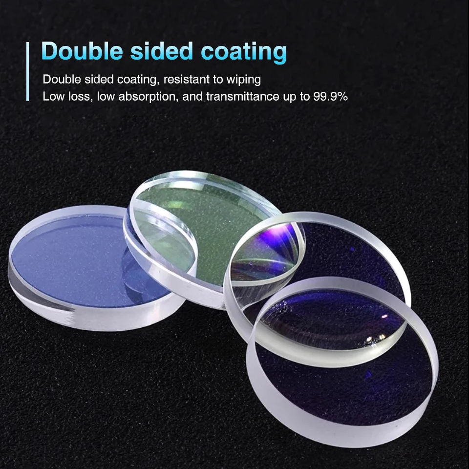 Raytools عدسة الليزر 24.9x1.5 27.9x4.1 30x5 Raytools الليزر عدسة زجاجية واقية لرأس الليزر BM11 آلة القطع بالليزر