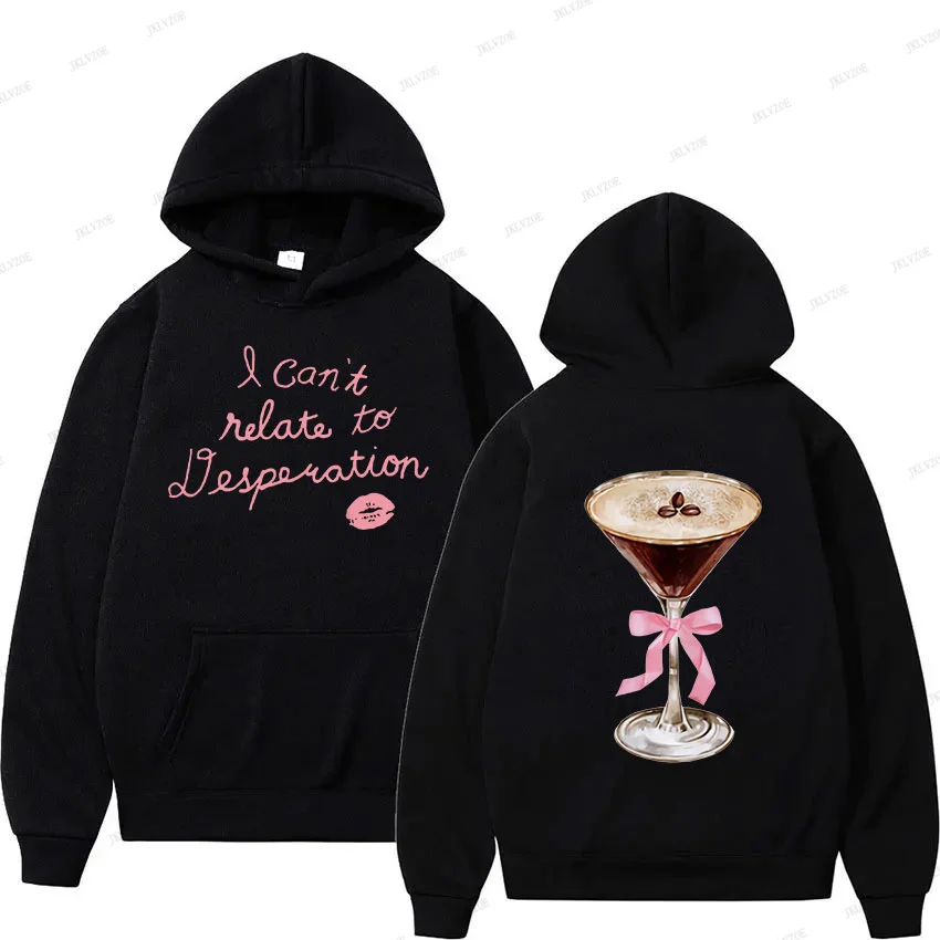 Sabrina Carpenter Can\'t Relate Espresso 2024 New Hoodie Men Women Retro Aesthetic Fashion Oversized Sweatshirt Pullover Hooded