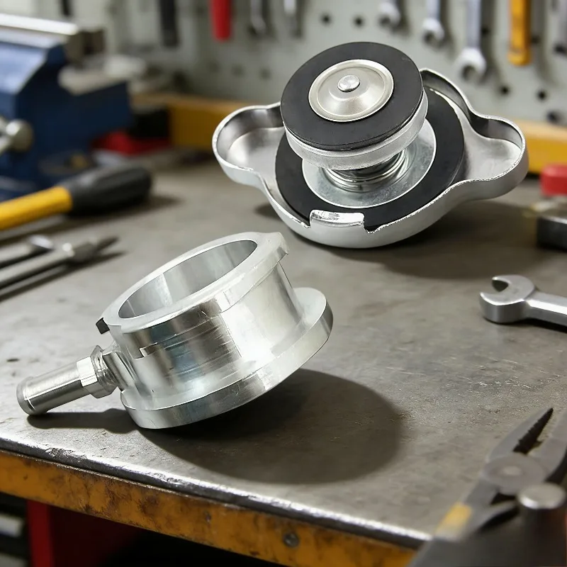 Aluminum Weld-On Radiator Filler Neck 32mm 1.25