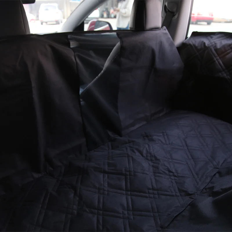 Alfombrilla para asiento trasero de mascotas para Tesla Model 3 Y, funda para asiento trasero de coche, almohadilla protectora impermeable para