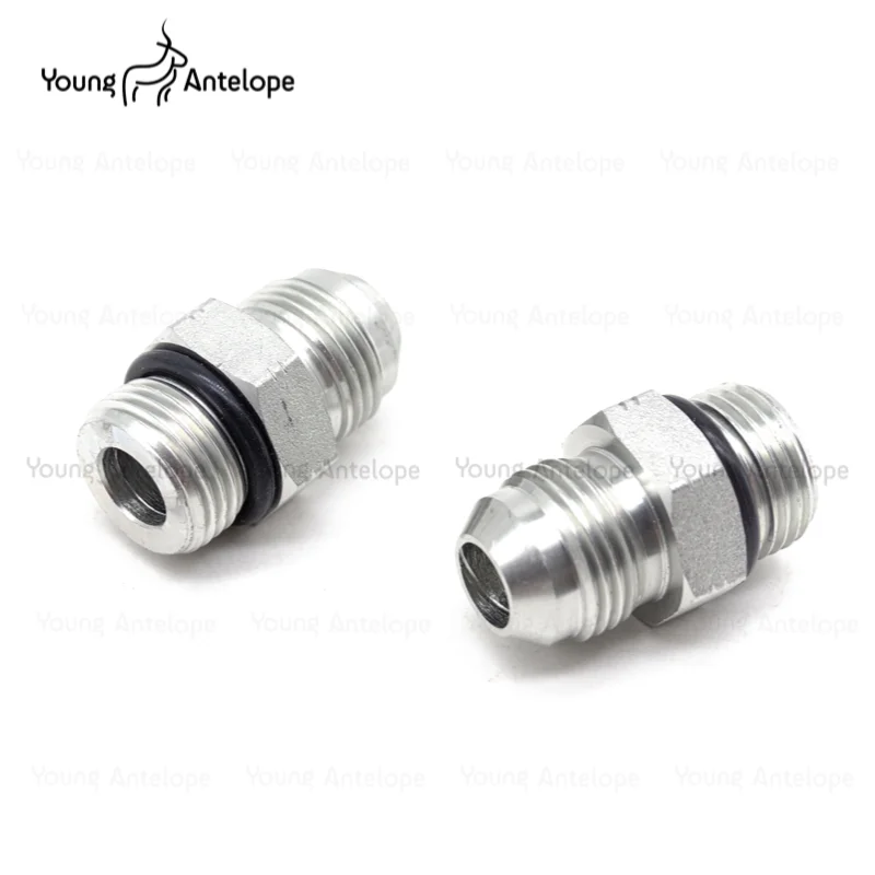 Eaton Fittings: 1JO American JIC Male 74° Cone Male O-Ring Sealing Flared Hydraulic Wire Alignment SAE with O-Ring
