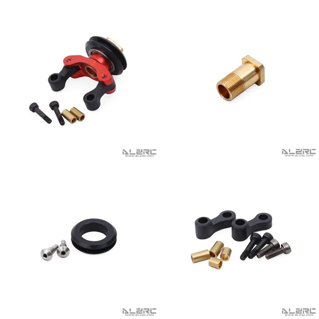 ALZRC - R42 FBL KIT RC Helicopter DIY R42 Helicopter Replacement Parts R42 Tail Pitch Slider Set R42 Plastic Bell Crank Lever