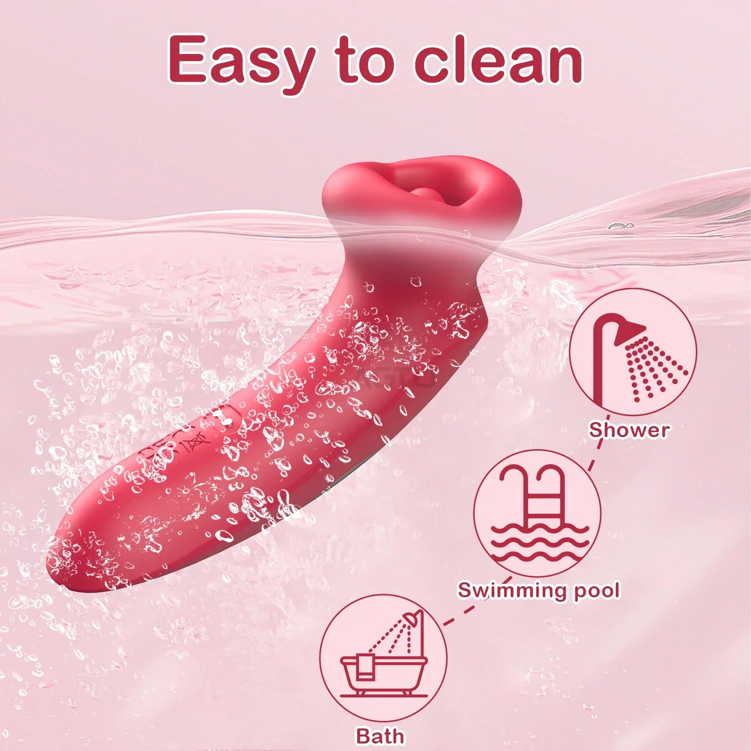 Klitorisstimulator med vakuumsug för kvinnor rabbit vibrator_voghion.com