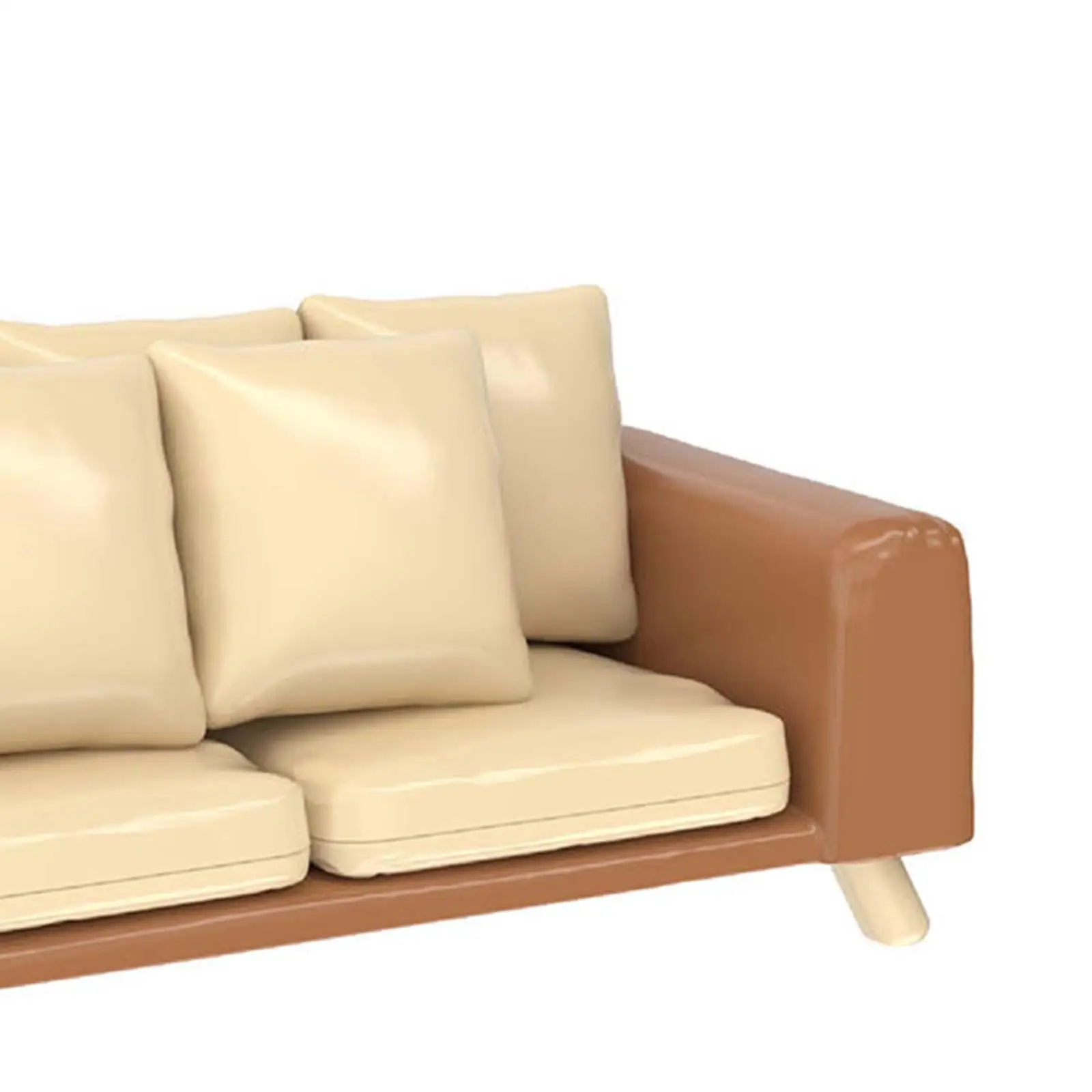 Dollhouse Miniature Sofa Dollhouse Furniture for Decoration Scenery Supplies