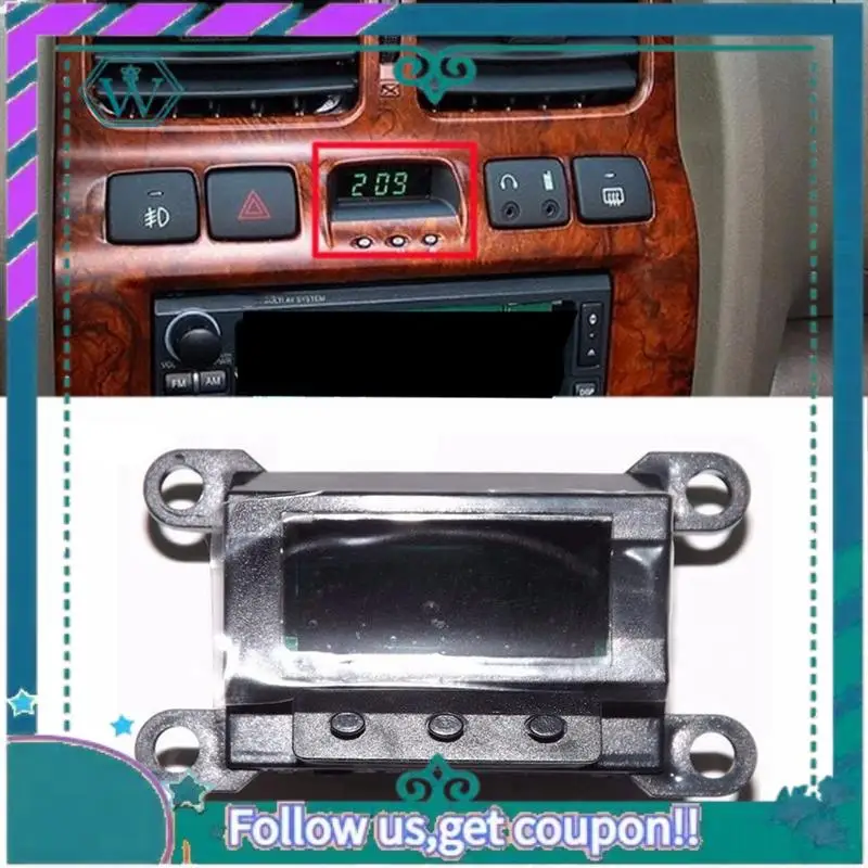 AA92-1 PCS Digital Clock Switch Car Accessories For Hyundai Santa Fe Santa Fe 2000-2006
