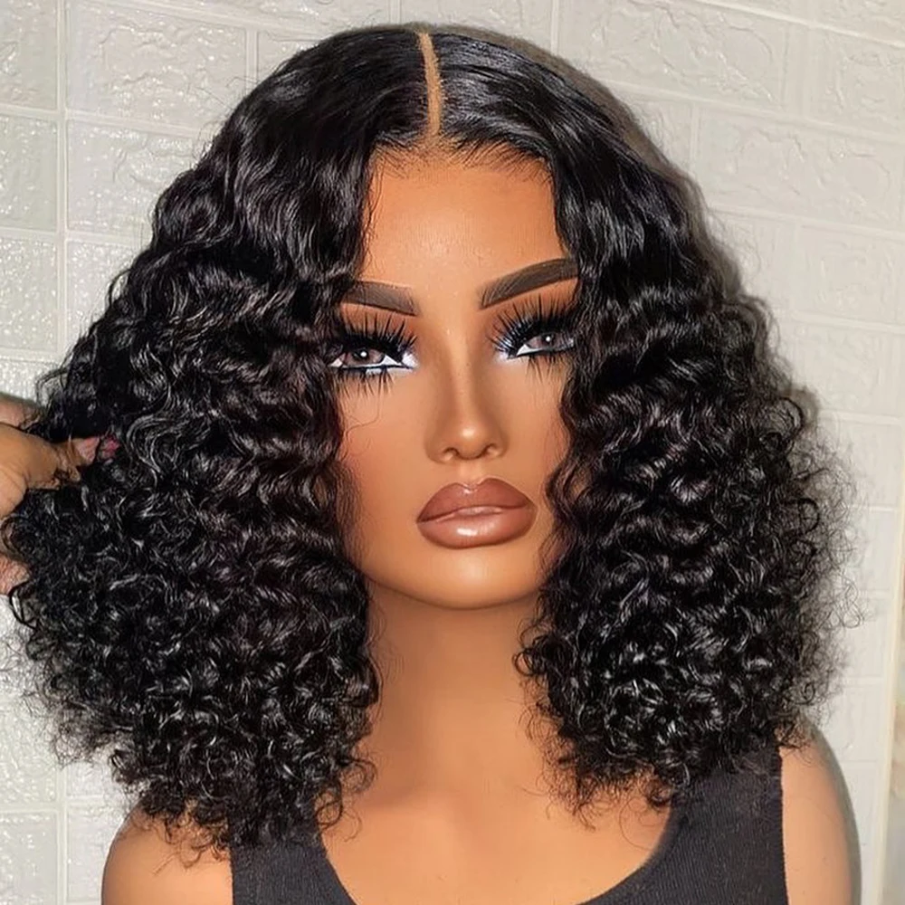 

Парик из натуральных волос 5x5 без клея, парик из натуральных волос с кружевной передней частью 4x4, парик с HD кружевной передней частью 13x4 13x6, короткий парик-каре, кудрявый, бразильская волна, парик с эффектом водной волны