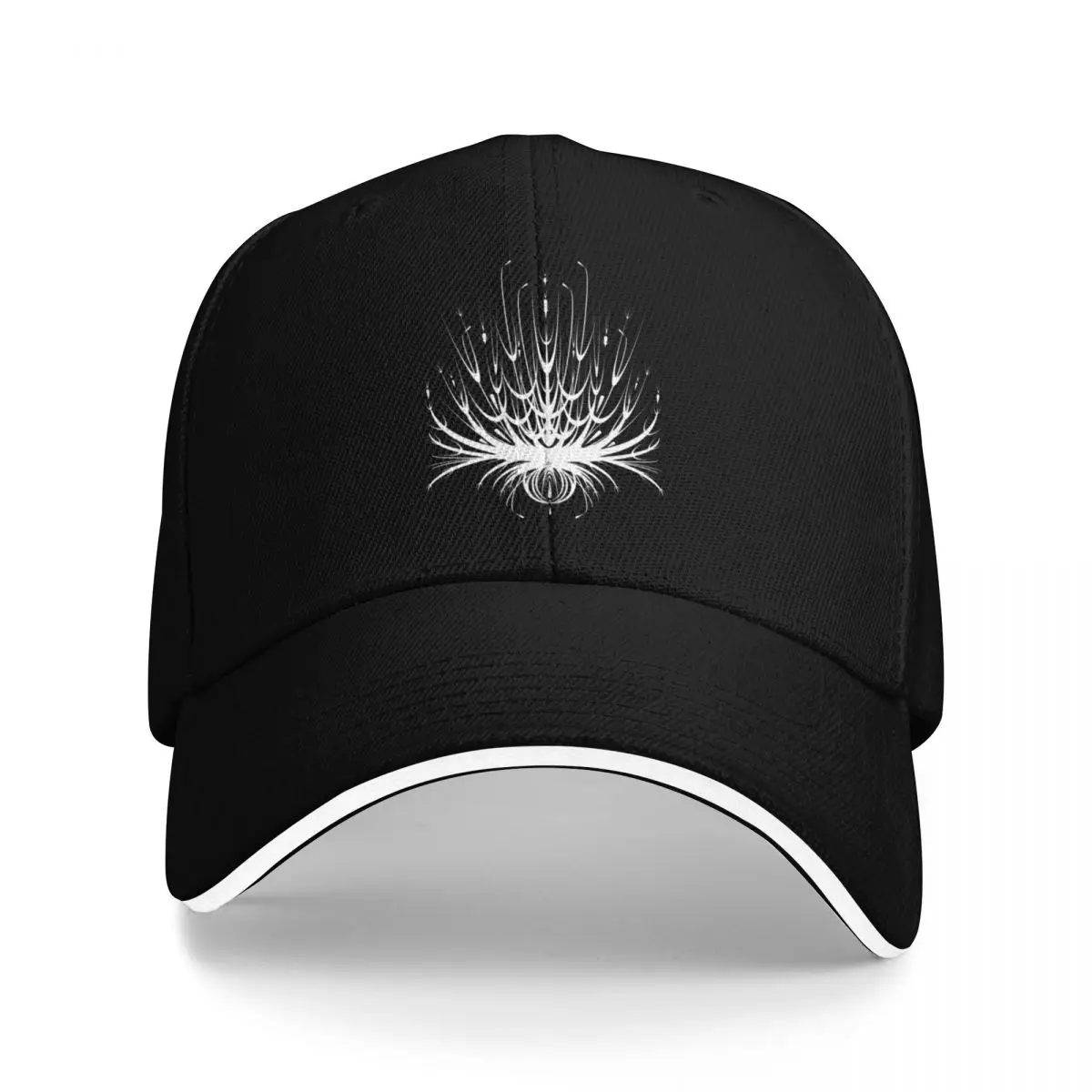 White Thistle Baseball Cap Ball Cap Mountaineering men's big size hat Visor Woman Men's