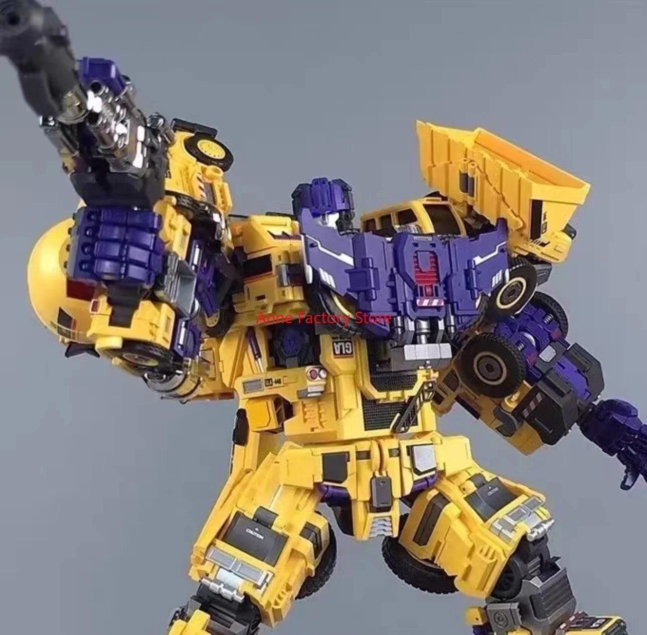 

[IN STOCK ] Mecha Invasion GIANT LEGION Yellow Devastator Scrapper Mixmaster Hook Scavenger Bonecrusher Long Haul Action Figure