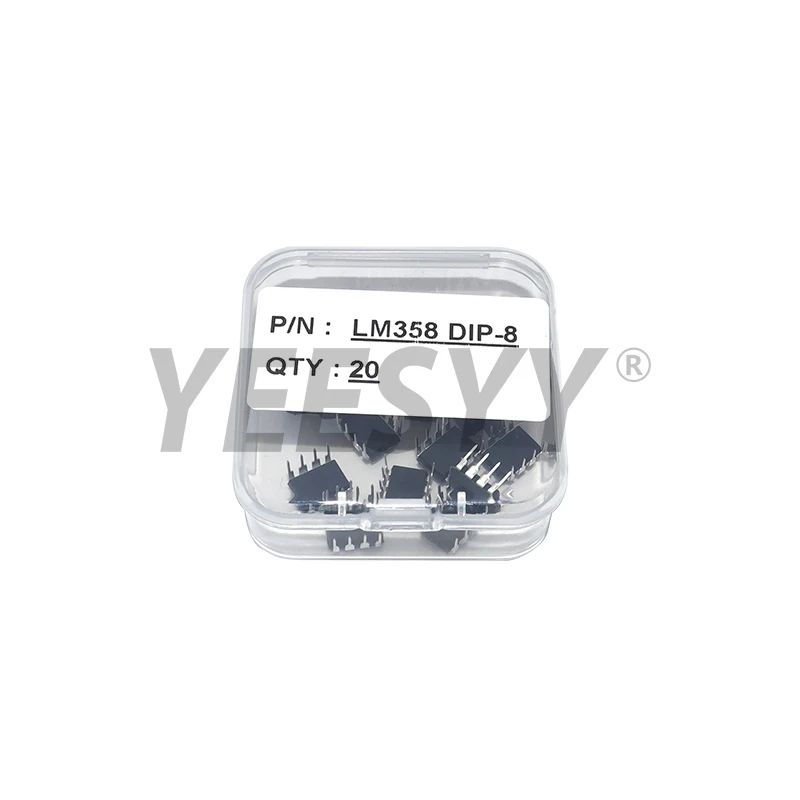 20PCS 50PCS LM358P Operational Amplifier DIP8 LM358 IC Chip Kit Integrated Circuits Kit