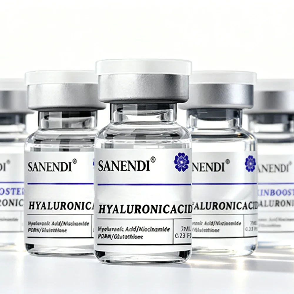 مجموعة جوهر ترطيب الوجه من سانندي، نياسيناميد + مصل PDRN لشد البشرة، حمض الهيالورونيك، جوهر بشرة الوجه المهدئ