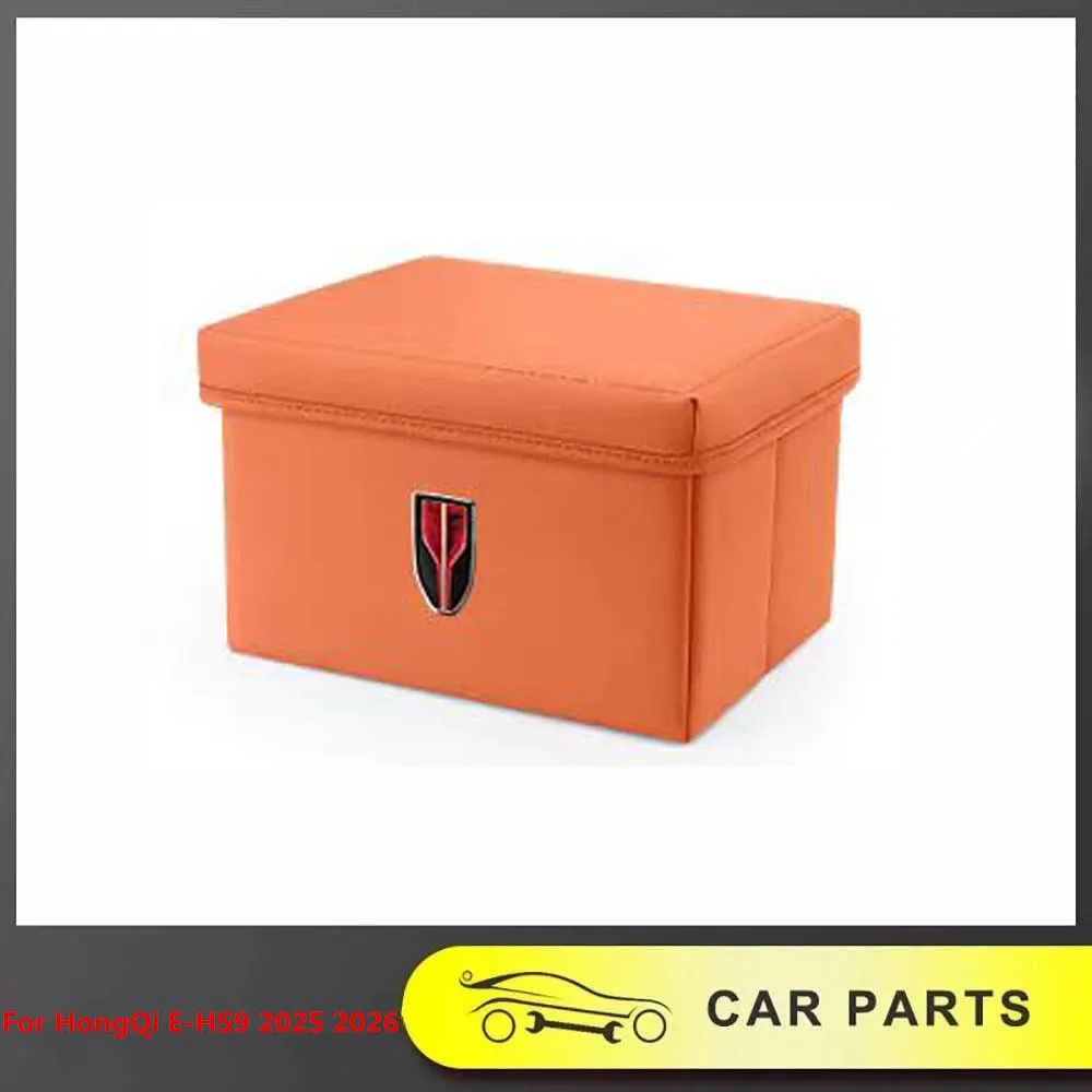 

Fit For HongQi E-HS9 2025 2026 Car Folding Trash Can Bag Car Storage Box Interior Supplies
