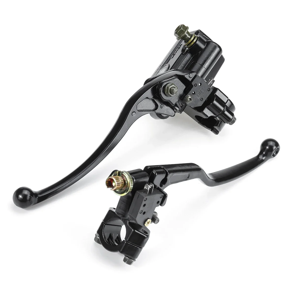 Control de freno hidráulico de cilindro principal, accesorio para moto, manija de embrague para Honda C/CR/CRF/XL/XR 110 85 250 230, 7/8", 1 par