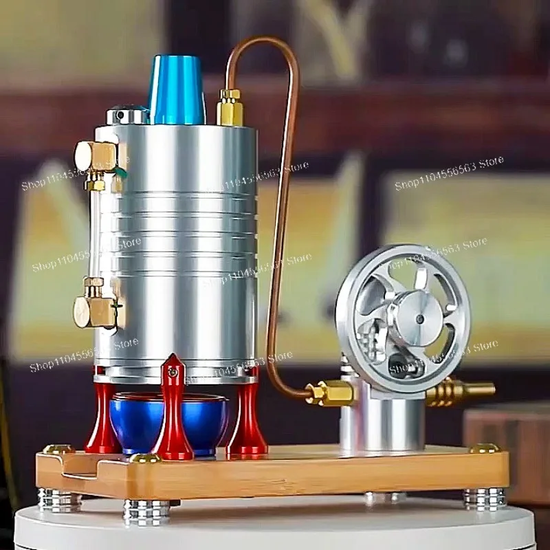 Steam engine models, fuel alloys, teaching physics experiments, all-metal miniatures