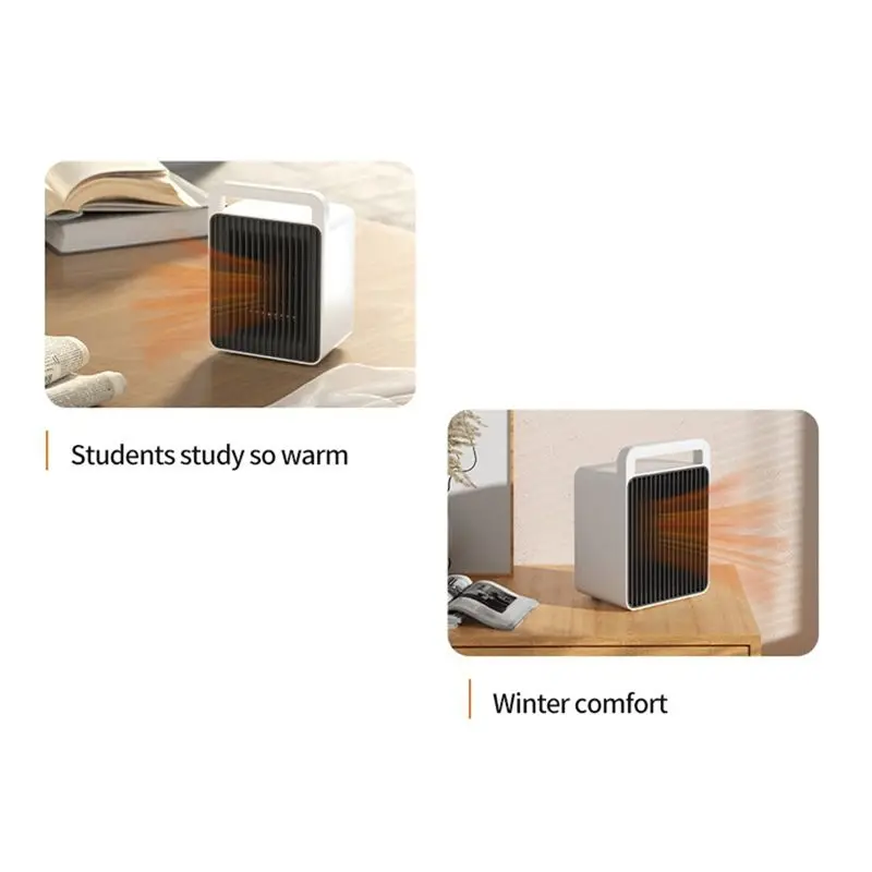 AEE2-Fan Heater Small Desktop Heater Household Fan Heater