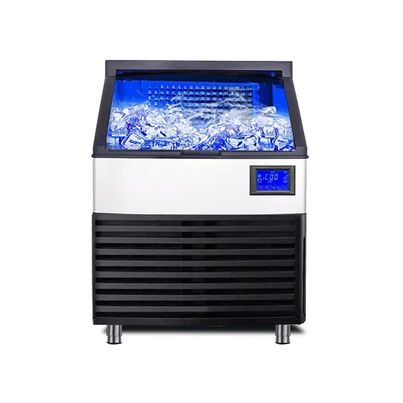 100kg Per Day Energy Saving Crystal Ice Machine Cube Maker Ice Machine