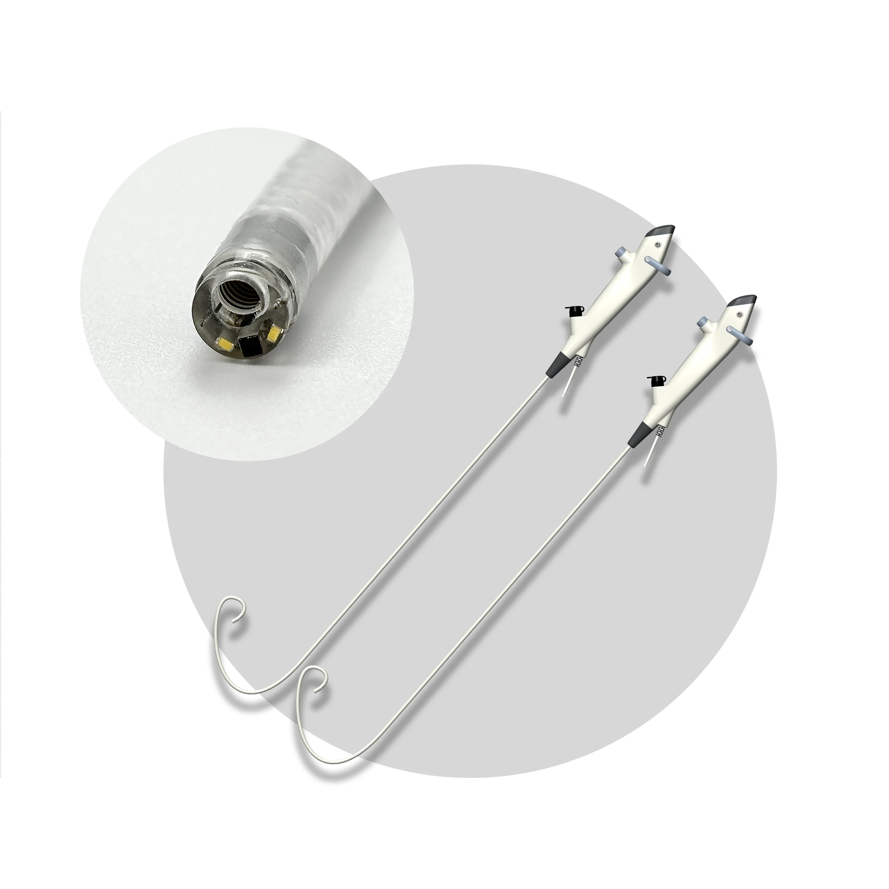 

Endoso Medical Endoscope 2.2 2.4 2.8mm Flexible Single Use Bronchoscope For Nasal Throat Sinus Surgery