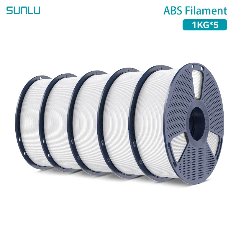 SUNLU ABS Filament 1KG/2KG/3KG/5KG/10KG 3D Filament 1KG/rol 1.75mm Zwart Wit Grijs Voor 3D-printen Uit Duitsland