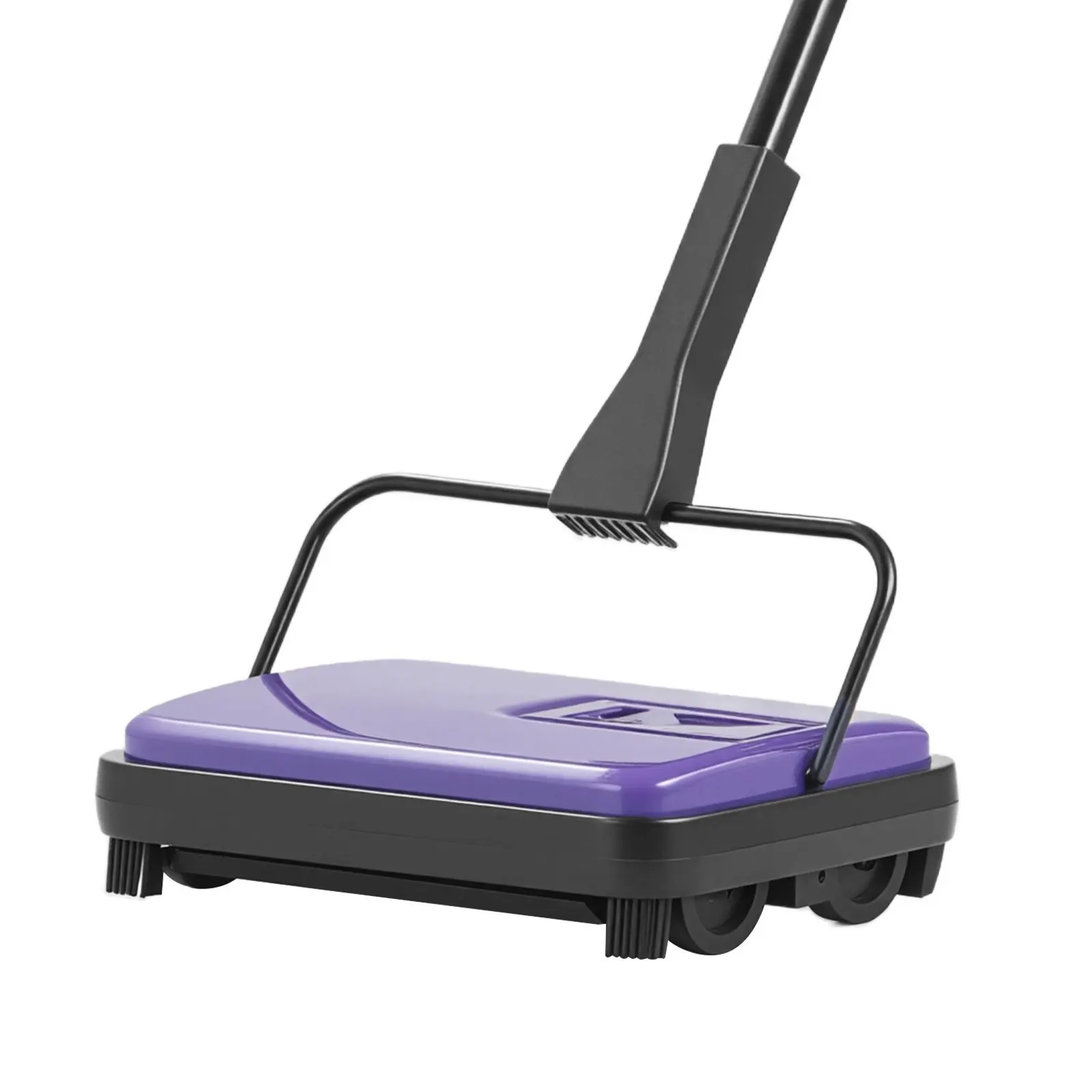 Carpet Sweeper Manual, Floor Sweeper with 300 ml Dustbin Capacity Easy to Empty, 6.7 inch Cleaning Width for Home Office Carp