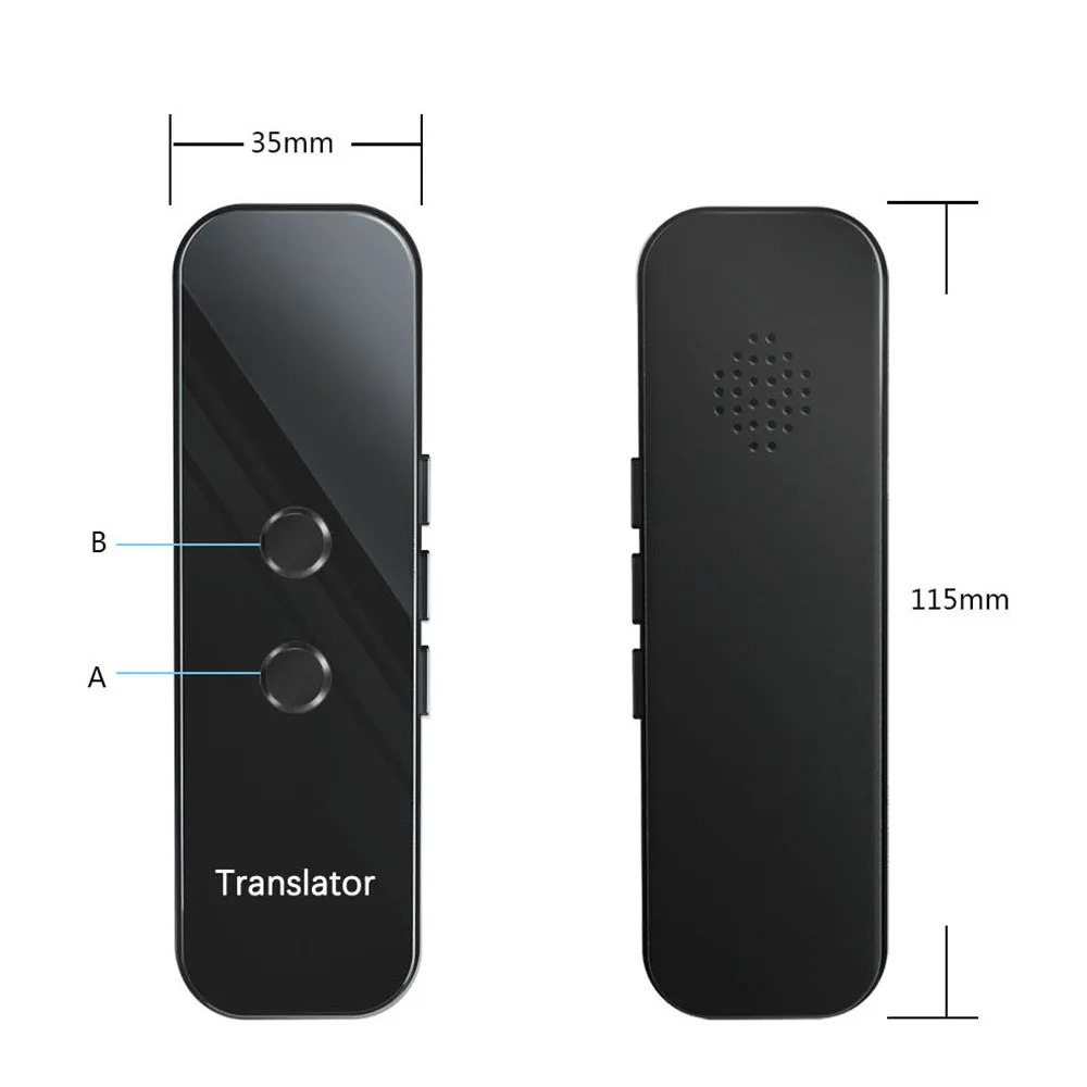 Global Himtop Translator Portable 137 Languages Smart Instant Voice APP Photograph Translaty Language Learning Travel Business