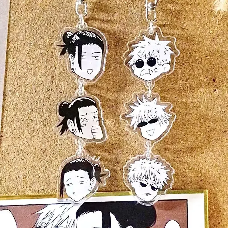 

Брелок «Jujutsu Kaisen», «Gojo Satoru Yuki», периферийный продукт в стиле аниме 2D с Nozomi Nozomi из Miyakushi