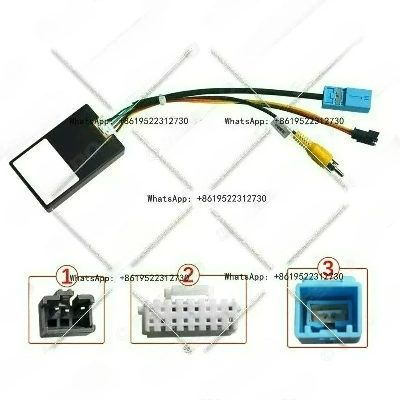 Suitable for 08-23 Toyota Alphard/Vellfire 360 panoramic LDVS to CVBS decoding box