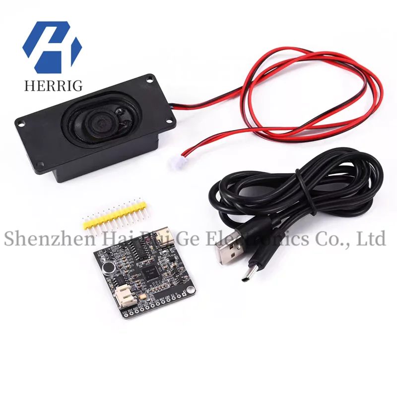 

Speech recognition module LU-ASR01 intelligent voice control voice control module graphical programming and one-click programmin