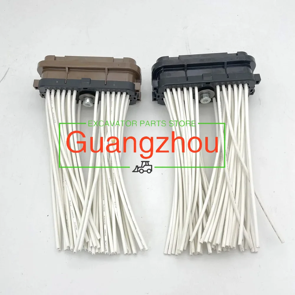 153-2620 153-2630 54 Pin Computer Board Controller Plug Connector 320C 320D Excavator Parts