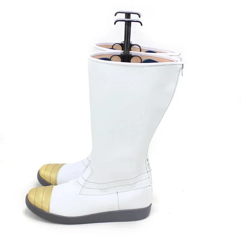 

Son Goku Halloween Carnival Boots Cosplay Prop PU Leather Shoes Custom Mades;2'd,5.h;
