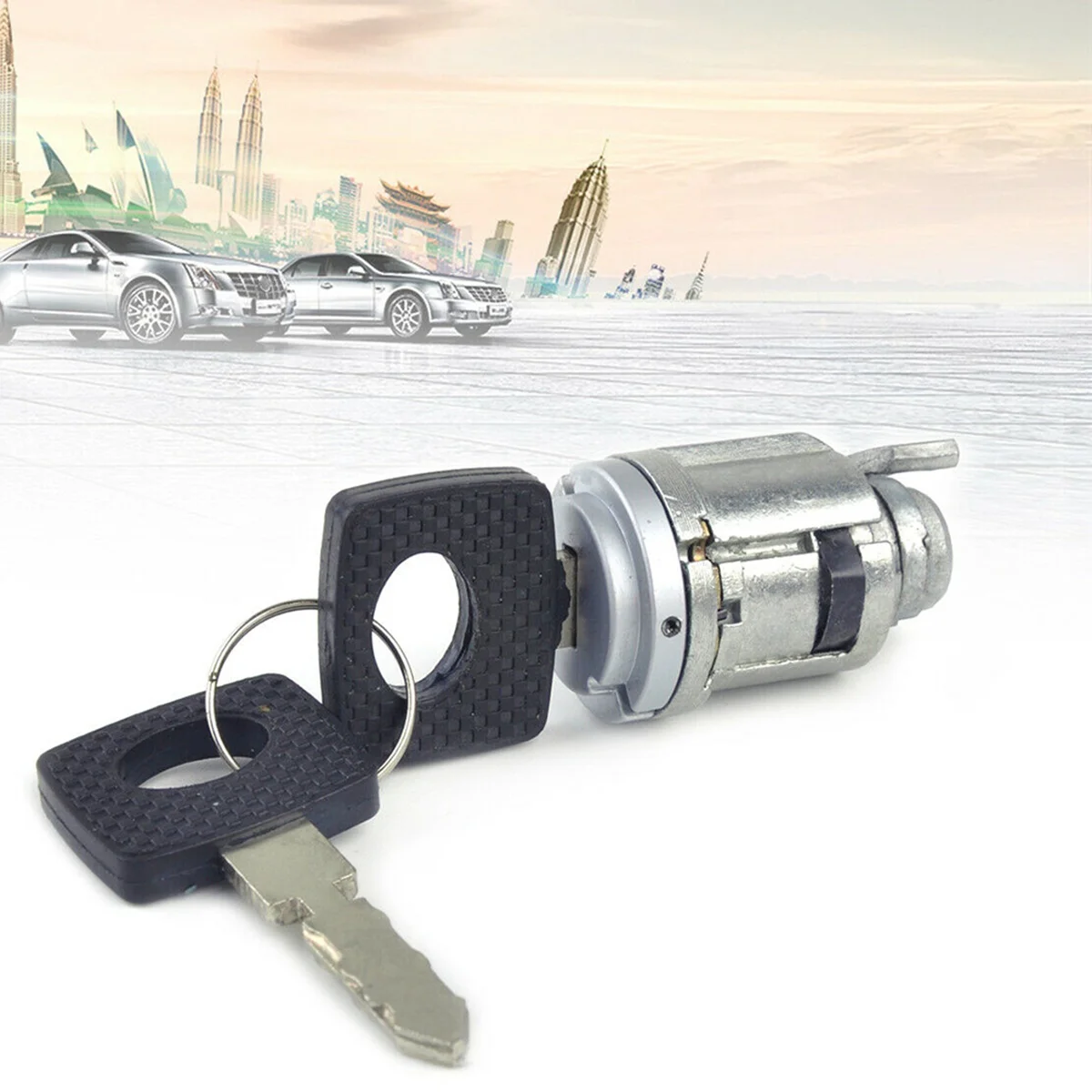 Car Ignition Lock Cylinder Switch with Key 1264600604 1264600304 for W124 C124 W201 190E 260E E320